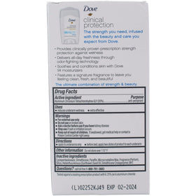 Applying Dove Clinical Protection underarm to stay dry and confident