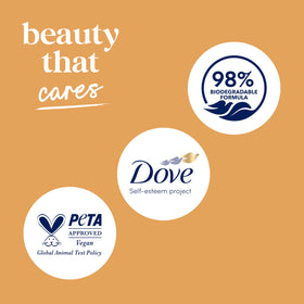 Dove bathroom lifestyle setting promoting self-care and hydration
