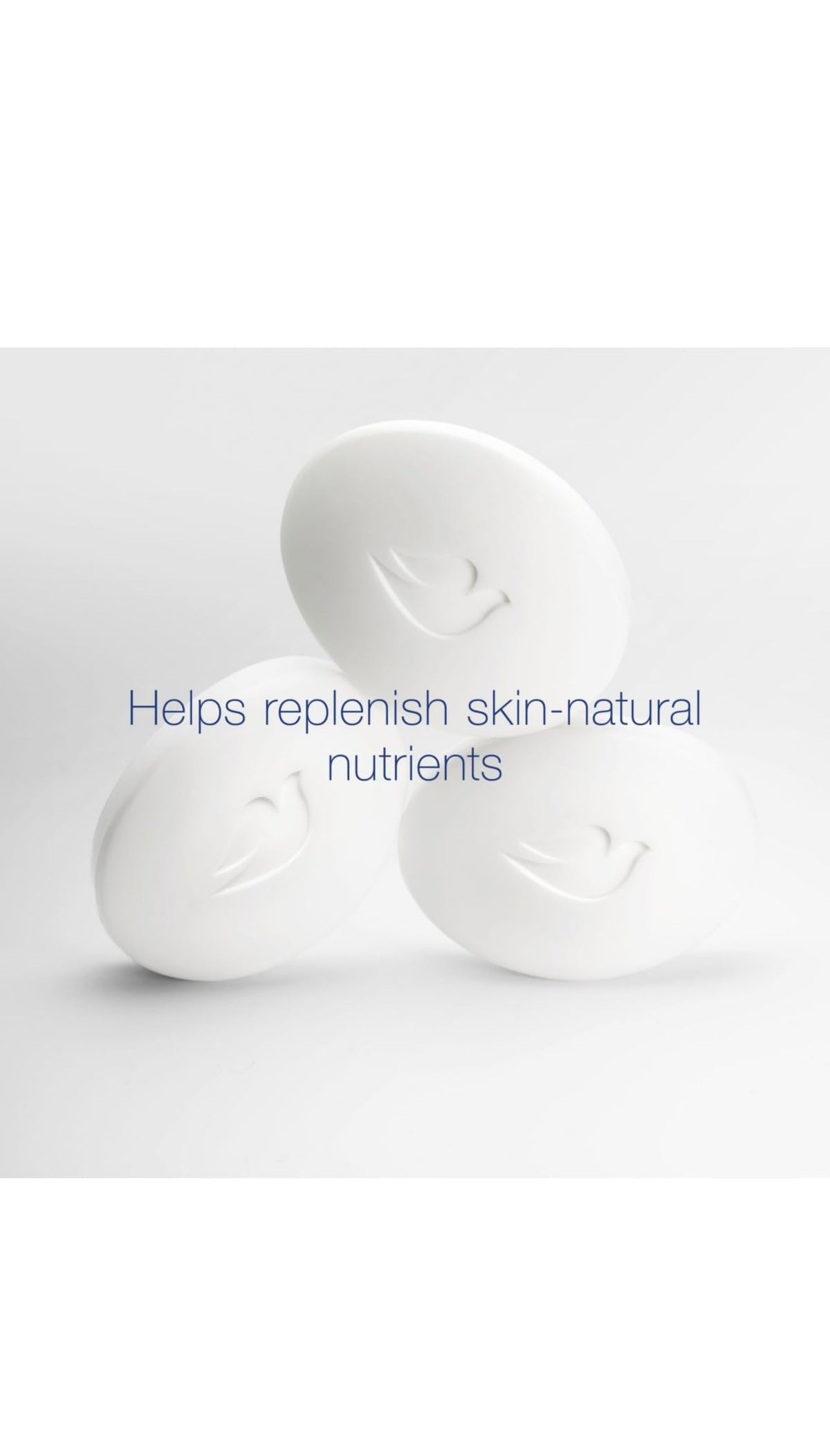 Dove beauty bar on bathroom shelf in lifestyle setting promoting everyday hydration benefit