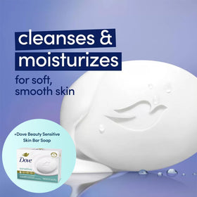 Dove original beauty bar close-up showing creamy texture and moisture