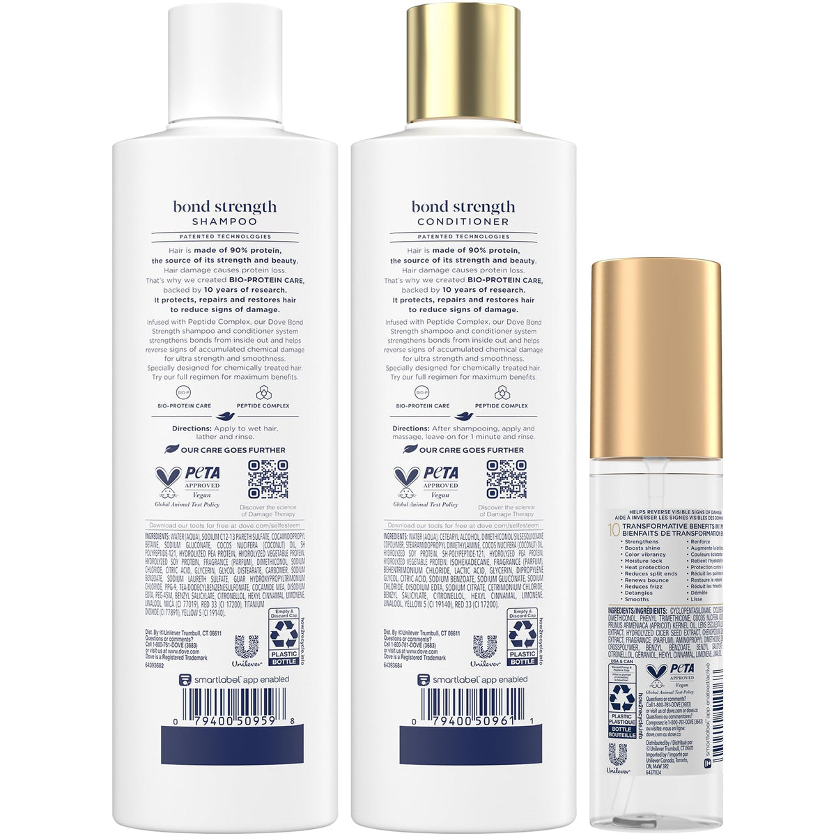 Dove shampoo pump closeup highlighting easy dispensing and gentle cleansing