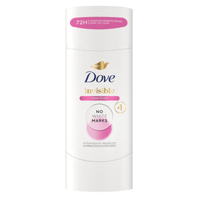 Dove clear finish front packaging shows product and benefits