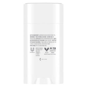 Dove clinical + care close-up of soft-solid texture for smooth glide benefit
