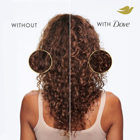 Dove coconut hydration in shower use demonstrating application and rinse-off benefit