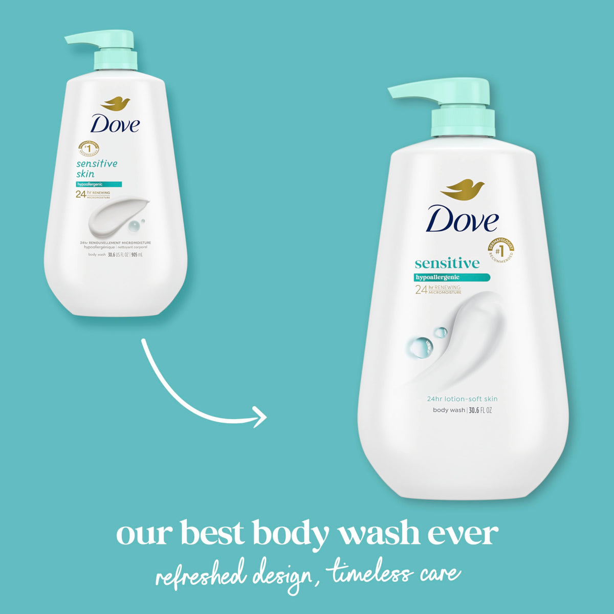 Dove creamy texture lather illustrating moisturizing feel and soft skin benefit