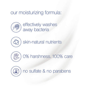 Dove creamy lather close-up showing gentle foam for soft skin