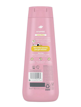 Close-up of Dove x Crumbl creamy lather texture on hand highlighting gentle moisturizing benefit