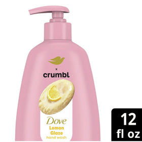 Dove pump detail demonstrating easy dispensing and controlled use for cleanliness