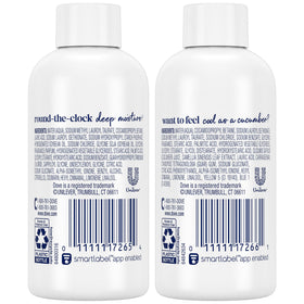 Dove Deep Moisture close-up lather demonstrating rich hydration