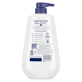 Dove deep moisture pump dispensing product for convenient, mess-free use