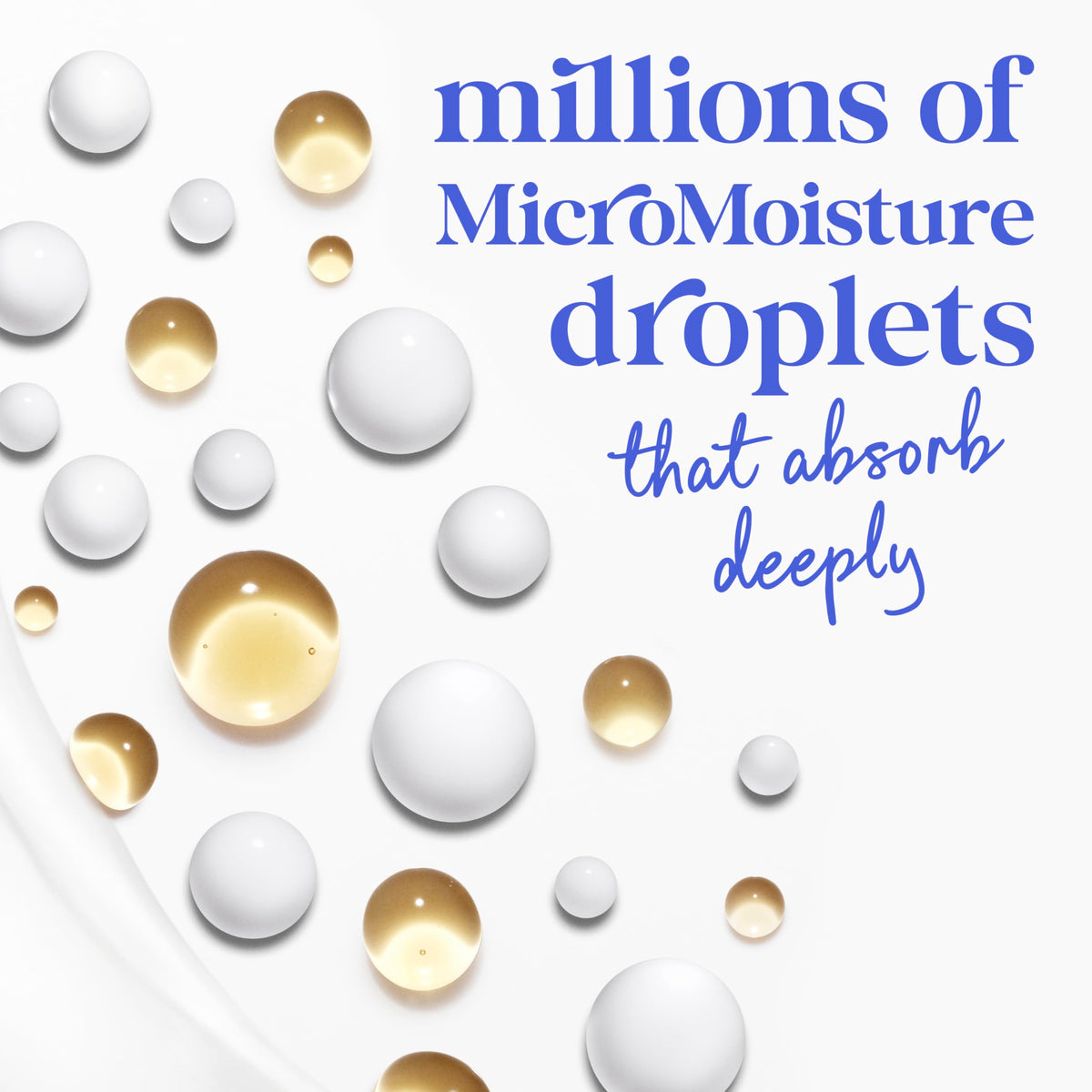 Dove deep moisture recycled bottle label emphasizing eco-friendly packaging benefit