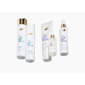 Dove density boost after rinse hair result showing cleaner, fuller-looking roots benefit