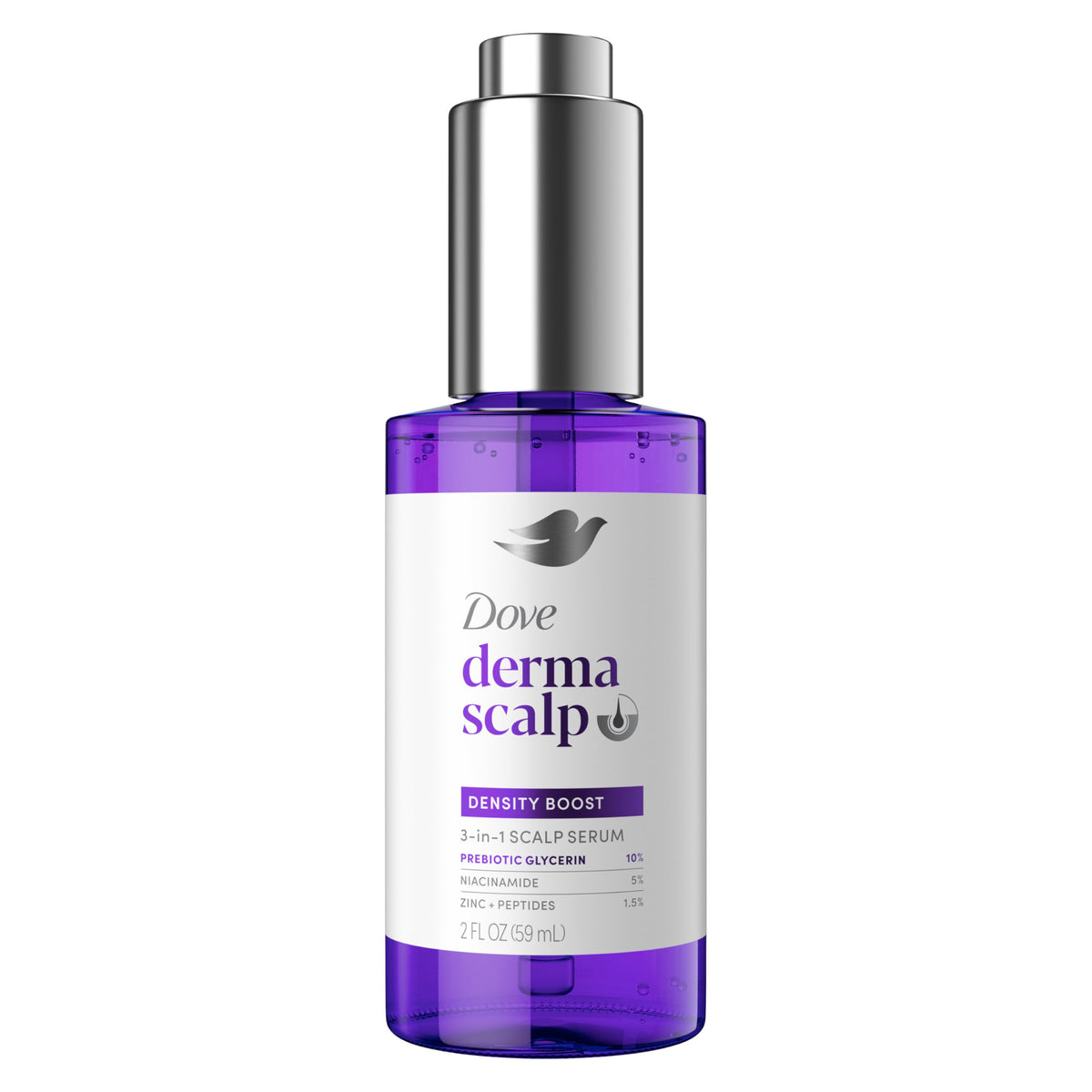 Dove Derma Scalp Density Boost front packaging showing product benefit