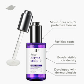 Dove Derma Scalp Density Boost close-up of lightweight serum texture