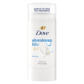 Dove front packaging showing brand and clean design, delivers gentle protection