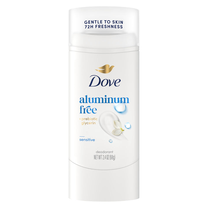 Dove front packaging showing brand and clean design, delivers gentle protection
