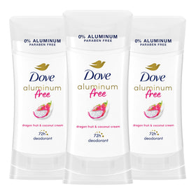 Dove dragon fruit and coconut front packaging showing scent and size for easy selection