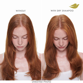 Dove used in a styling routine adding bounce and softness