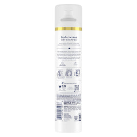 Dove spray mist on roots demonstrating easy on-the-go application benefit