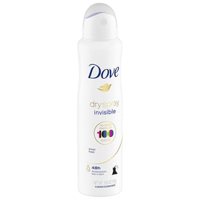 Dove mist texture being sprayed illustrating quick-dry, lightweight feel