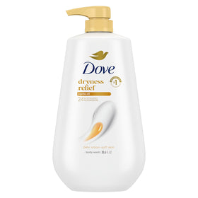 Dove front packaging 30.6 oz shows bottle and moisturizing benefit