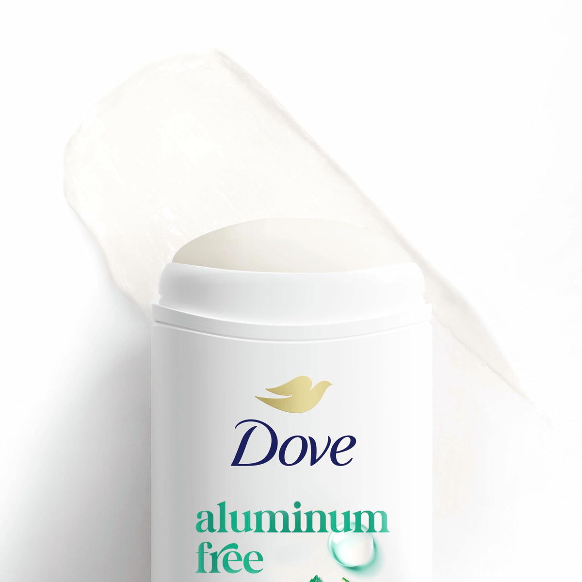Dove ginger lime held in hand for size comparison and convenience benefit