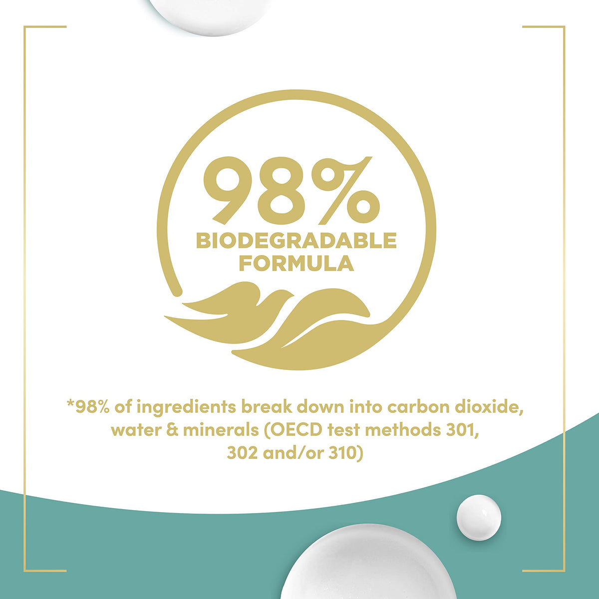 Dove ingredient label close-up emphasizing gentle cleansers and nutrient delivery
