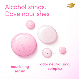 Dove ingredients label focused for transparency and ingredient trust