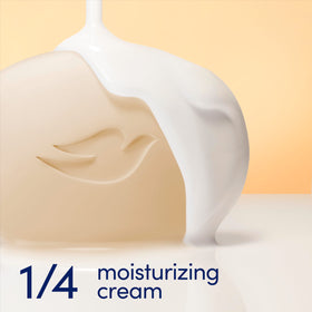 Clear ingredients label on Dove bar showing vegan and sulfate-free details