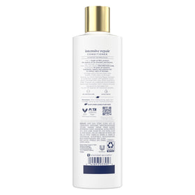Dove back label with ingredient and usage information clearly visible