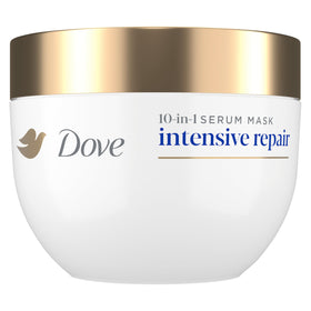 Dove front packaging showing mask jar and clear benefits