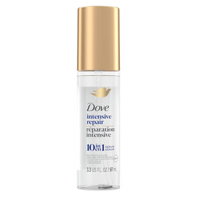 Dove intensive repair serum front packaging showing product and benefits