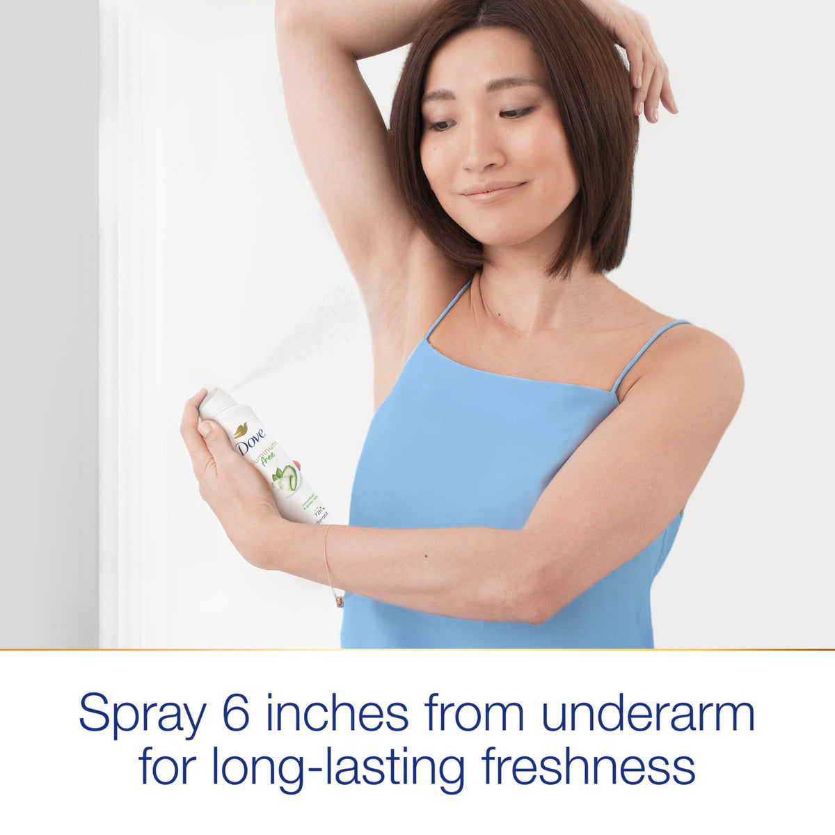 Dove ingredient label and PETA cruelty-free certification visible