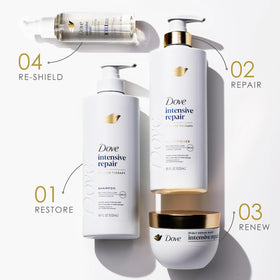Dove product label close-up showing ingredients and PETA-approved cruelty-free badge