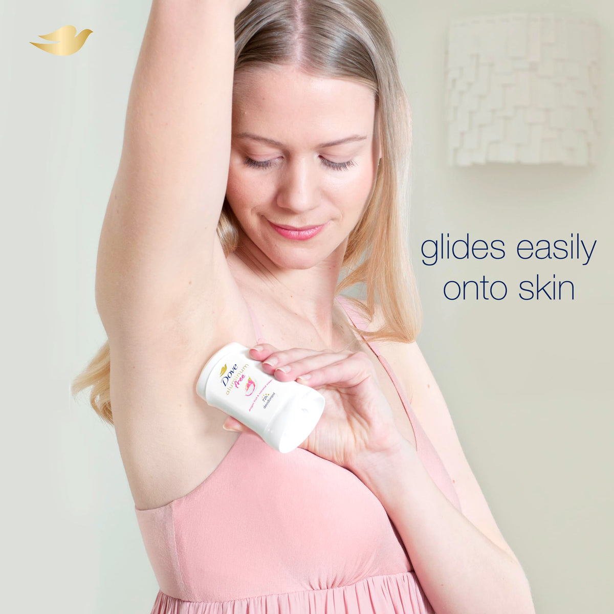 Dove label ingredients close-up showing moisturizing formula and gentle components