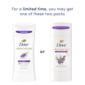 Dove close-up of smooth stick texture highlighting silky, non-sticky finish