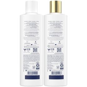 Dove back label close-up highlighting Bio-Protein Care details