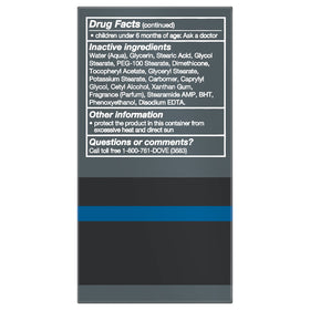 Dove Men+Care next to common objects showing 1.69 oz travel-friendly size