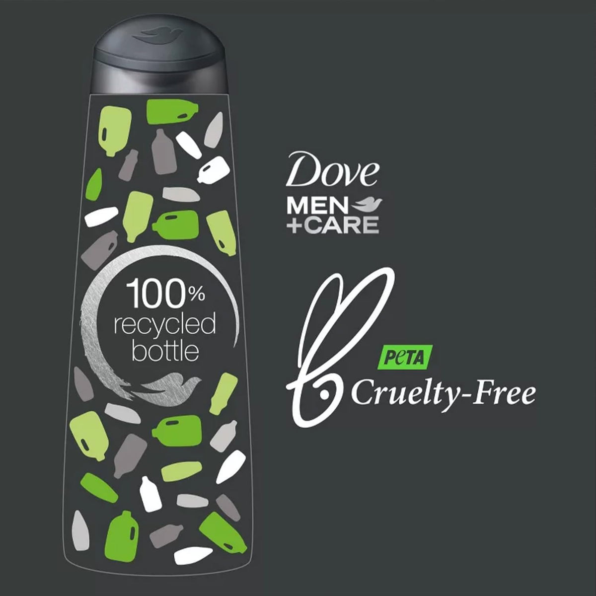 Dove Men+Care travel bundle staged on bathroom counter demonstrating convenient grooming