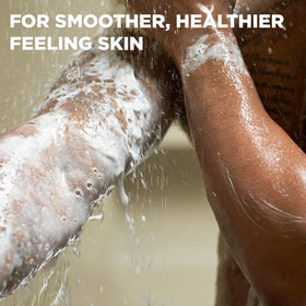 DOVE MEN + CARE bar in hand demonstrating true-to-scale size