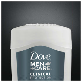 DOVE MEN + CARE open stick revealing smooth soft-solid texture