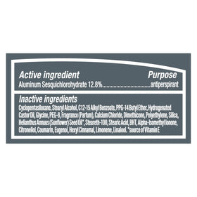 Dove Men+Care recycling instruction label showing eco‑friendly disposal benefit