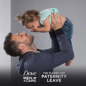 Dove Men+Care set inside gym bag lifestyle shot conveying post-workout refresh benefit