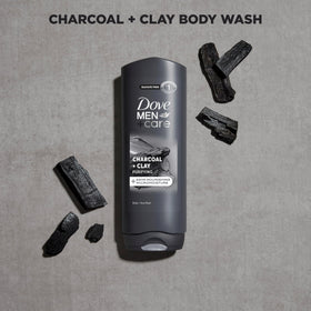 DOVE MEN + CARE rich lather texture close-up for deep cleansing