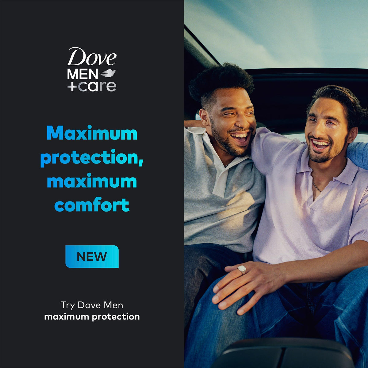 Dove Men+Care lifestyle shot in gym bag highlighting on-the-go protection