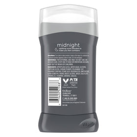DOVE MEN + CARE close-up stick texture highlighting clear application and smooth finish