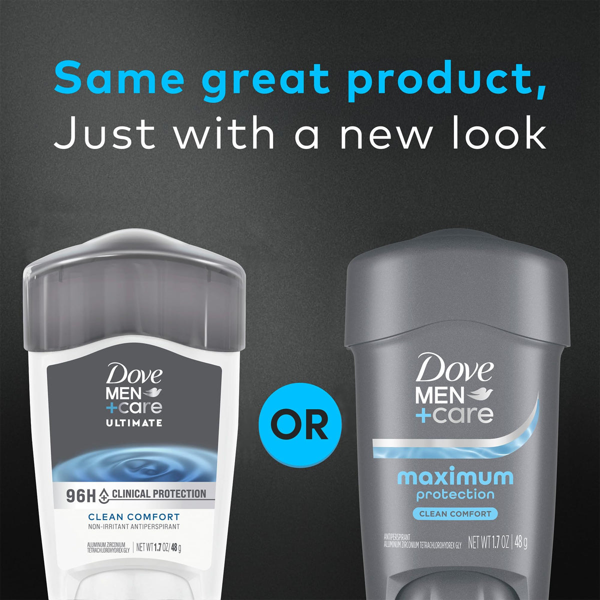 Dove Men+Care twist-dial application showing easy controlled dispensing