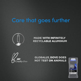 Dove Men+Care on a bathroom counter in grooming routine promoting daily confidence