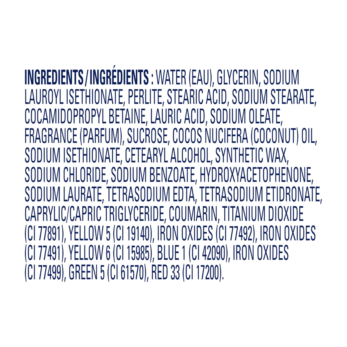 Dove recycled-plastic label highlighting sustainability and eco-friendly benefit