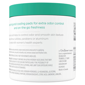 Dove close-up quilted pad texture highlighting gentle exfoliation benefit